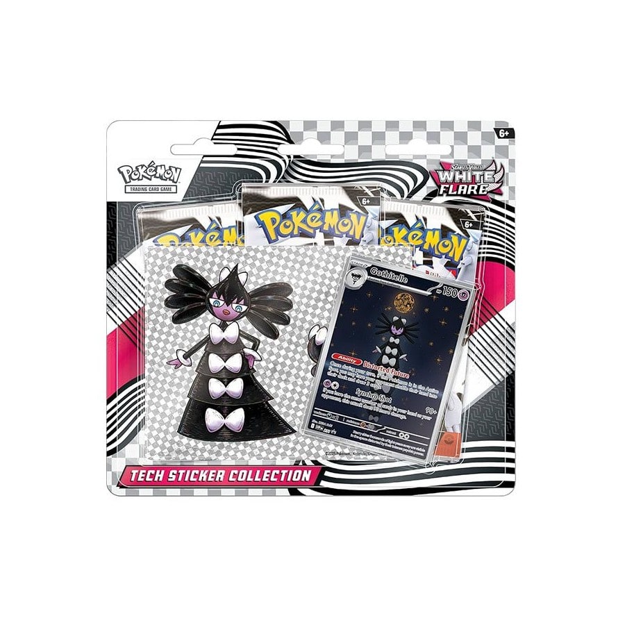 White Flare - Tech Sticker Collection INGLES JEPK2297 1