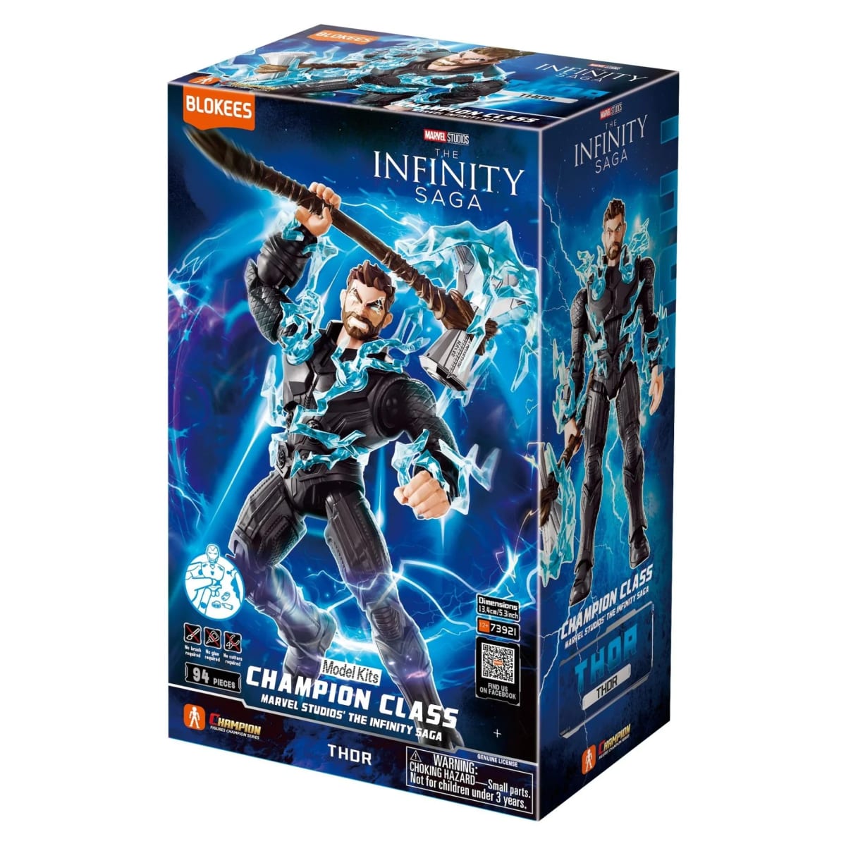 Marvel Infinity Saga Champion Class Thor Model Kits - 94 pieces 1