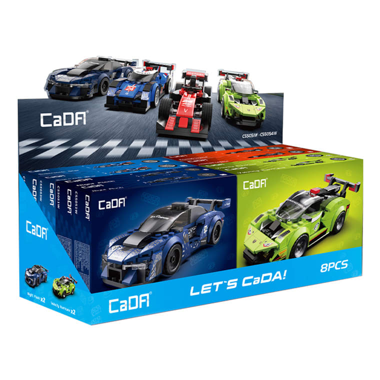 CADA - MINI RACING CAR 4 MODELOS 1/32 1