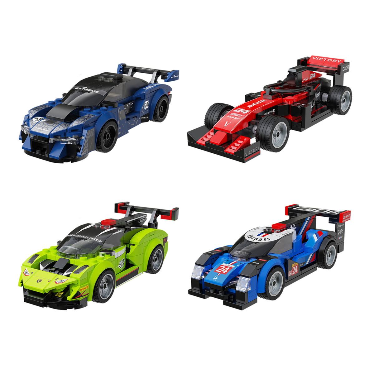 CADA - MINI RACING CAR 4 MODELOS 1/321