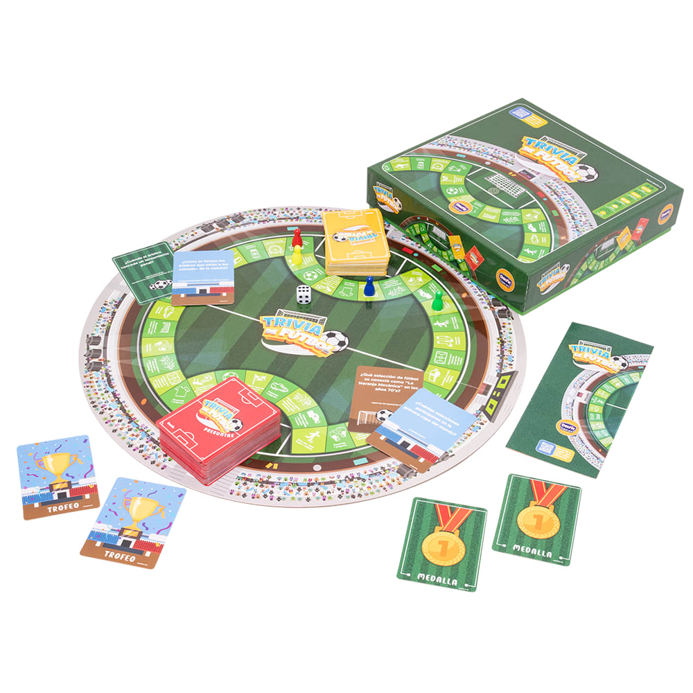JUEGO DE MESA TRIVIA DE FUTBOL - DACTIC1