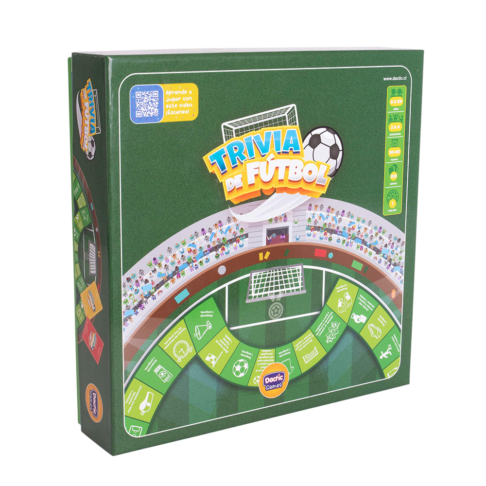 JUEGO DE MESA TRIVIA DE FUTBOL - DACTIC 2