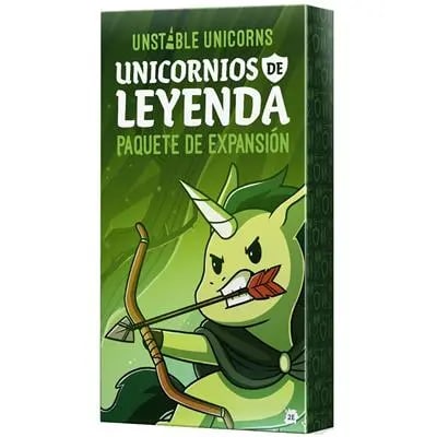 JUEGO UNSTABLE UNICORNS EXPANSIÓN UNICORNIOS DE LEYENDAS 1