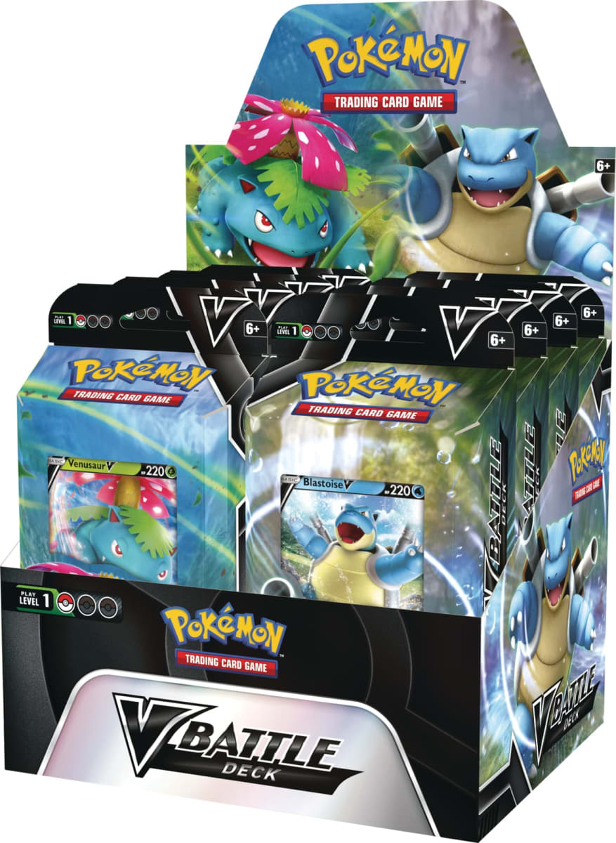 V BATTLE DECKS (VENUSAUR V O BLASTOISE V)  0