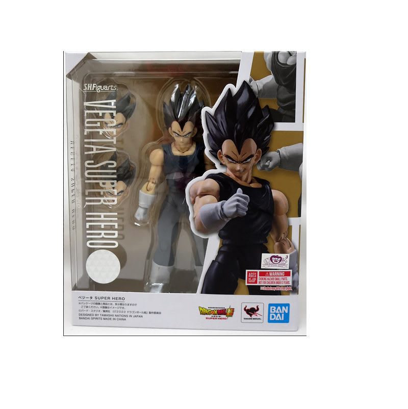 S.H.FIGUARTS VEGETA SUPER HERO DRAGON BALL TAMASHII NATIONS 0