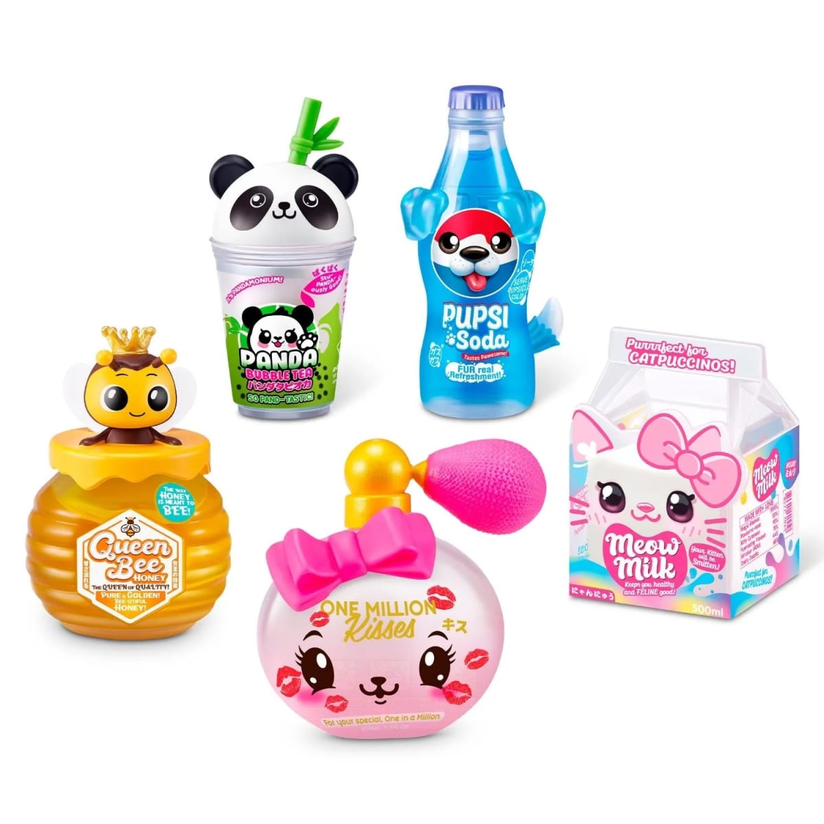 MINI BRANDS CON 5 SORPRESAS SERIE KAWAII DE ZURU1