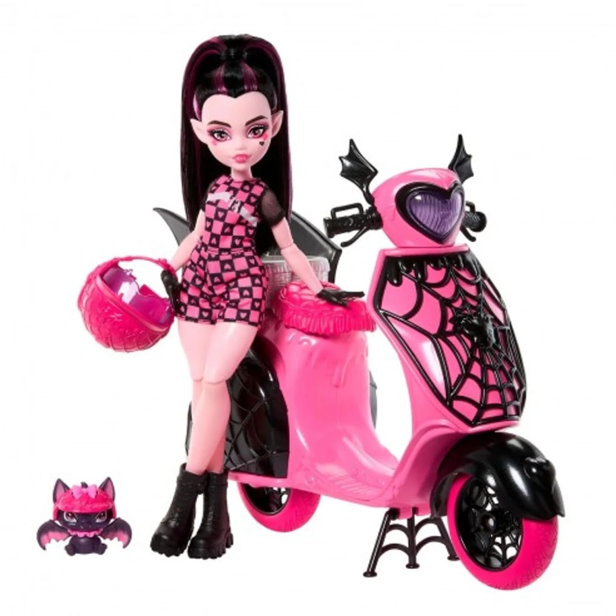 MONSTER HIGH - DRACULAURA VAMPTASTIC SCOOTER2