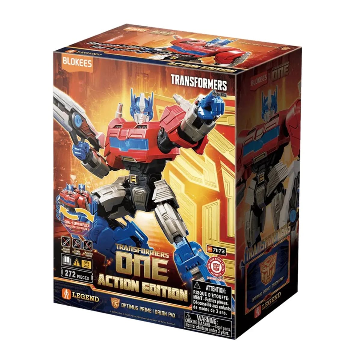 Transformers Action Edition 04 ONE Optimus Prime 1