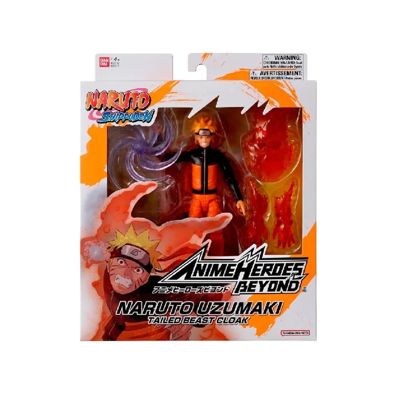 FIGURA 17 CMS ANIME HEROES BEYOND NARUTO DE BANDAI - UZUMAKI NARUTO 37711 2