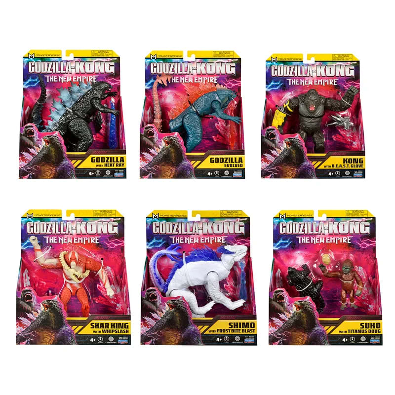 GODZILLA X KONG FIGURA BASICA 15 CM SURTIDO2