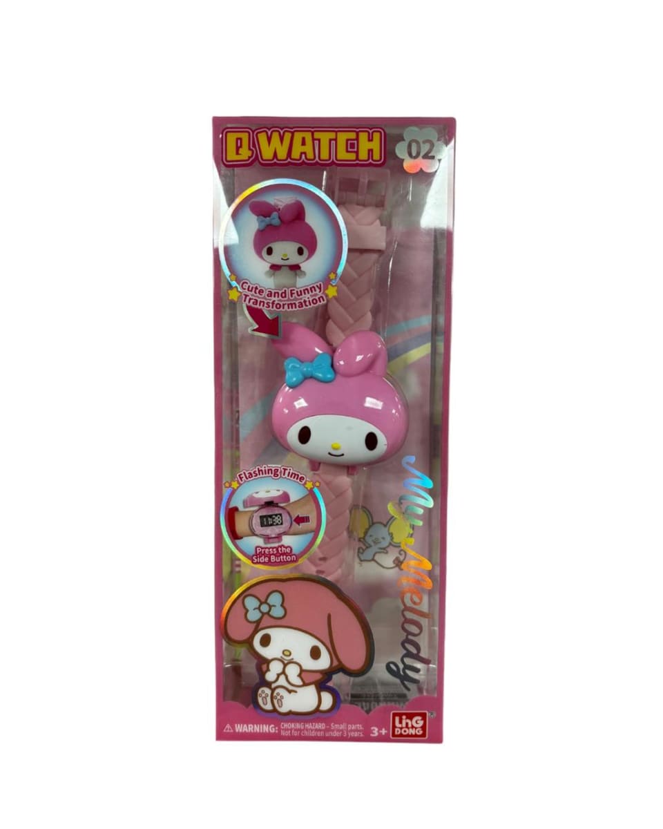 Sanrio RELOJ Characters- Q Watch - My Melody 0