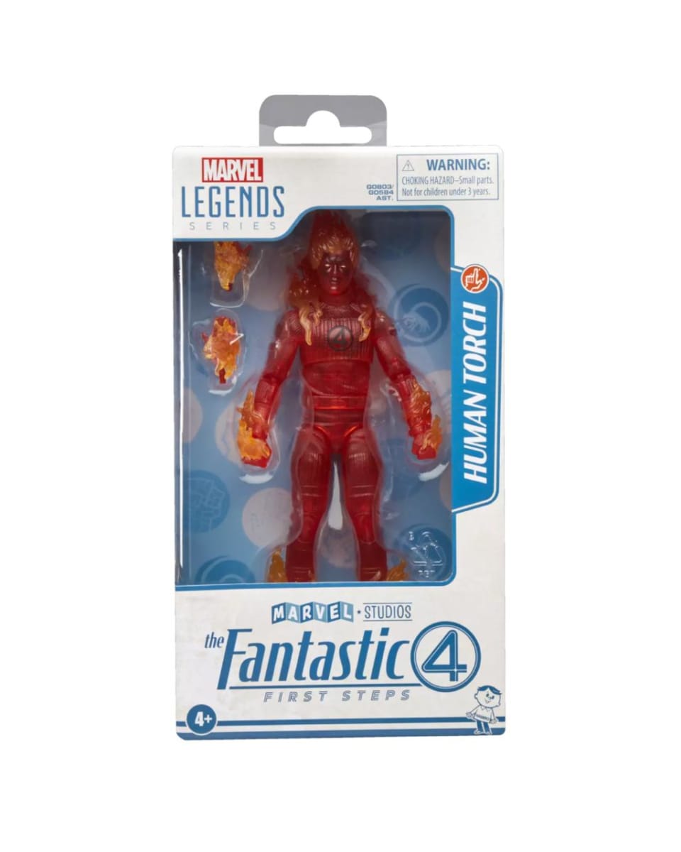 MARVEL LEGENDS 4 FANTÁSTICOS - HUMAN TORCH 0