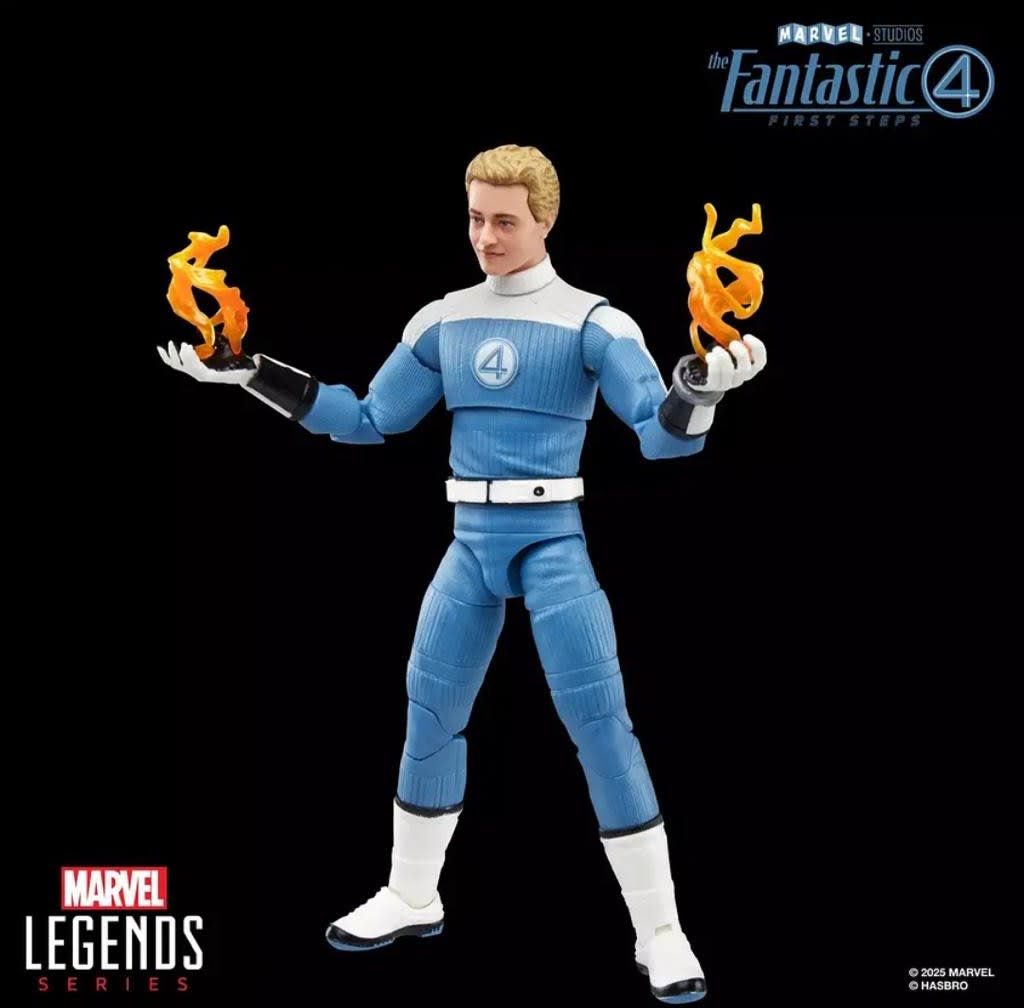 MARVEL LEGENDS 4 FANTÁSTICOS - JHONNY STORM2