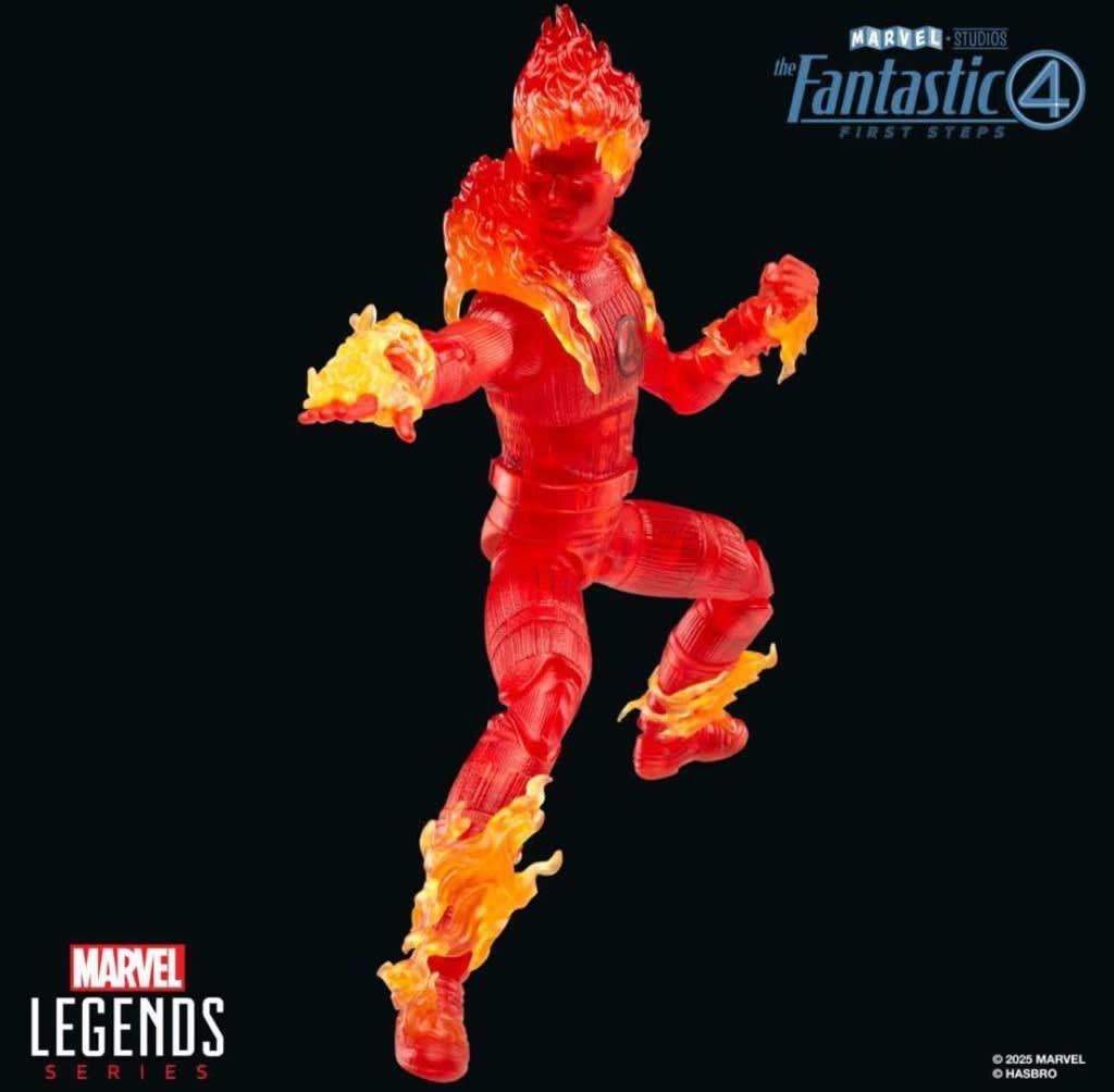 MARVEL LEGENDS 4 FANTÁSTICOS - HUMAN TORCH2