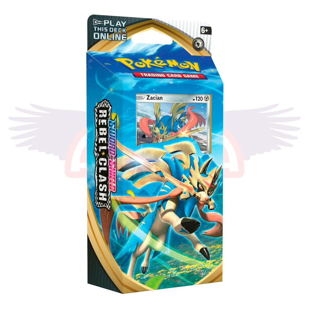 POKEMON, BARAJA TEMATICA ZACIAN O ZAMAZENTA, ESPAÑOL 0