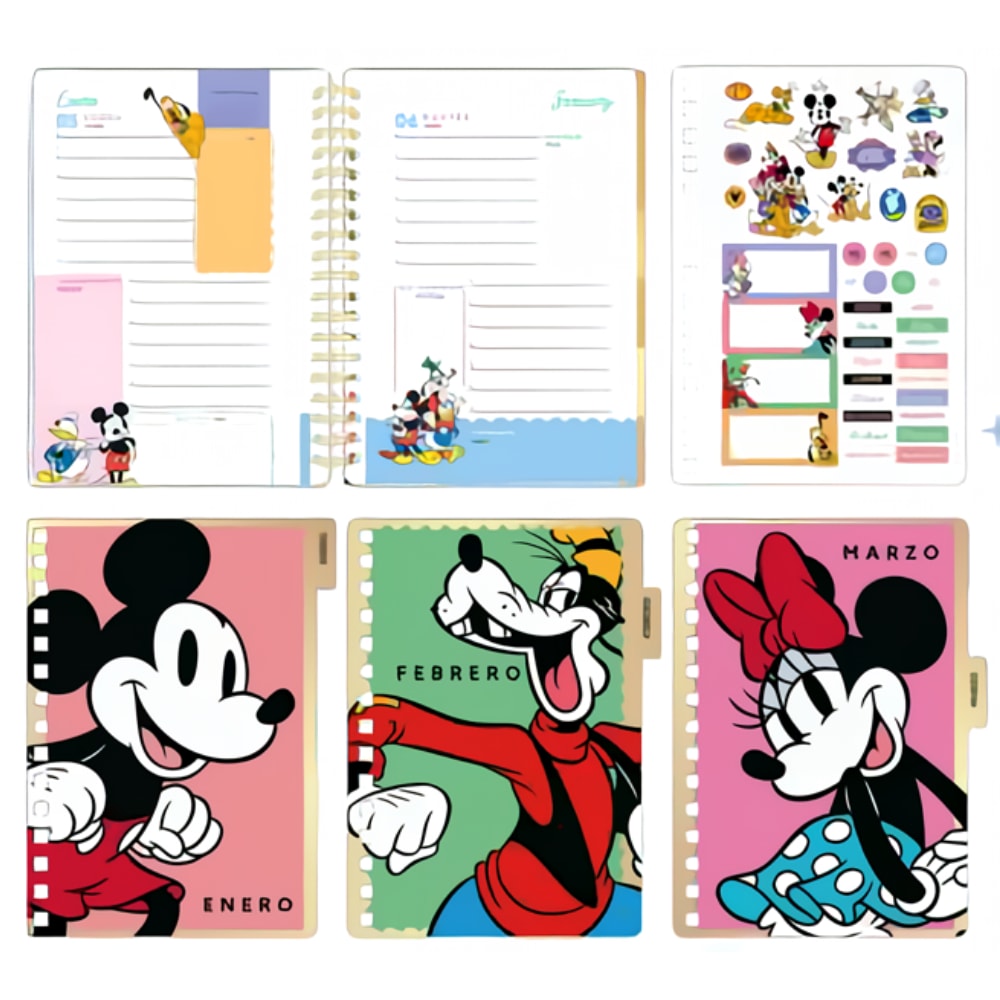 Agenda 2026 14x20 DxP Mickey & Friends THE GARAGE