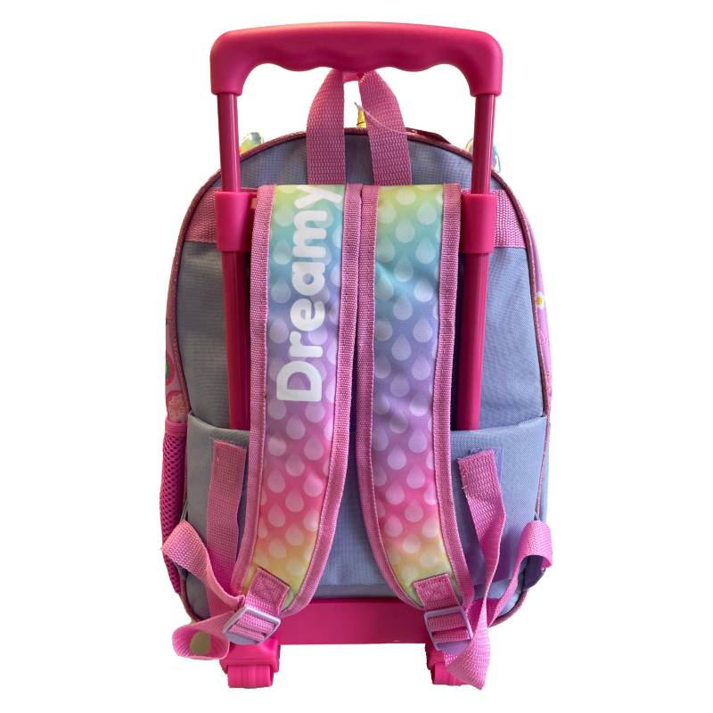 CRY BABIES MOCHILA CON RUEDAS 3D DREAMY CON OREJAS INTEK