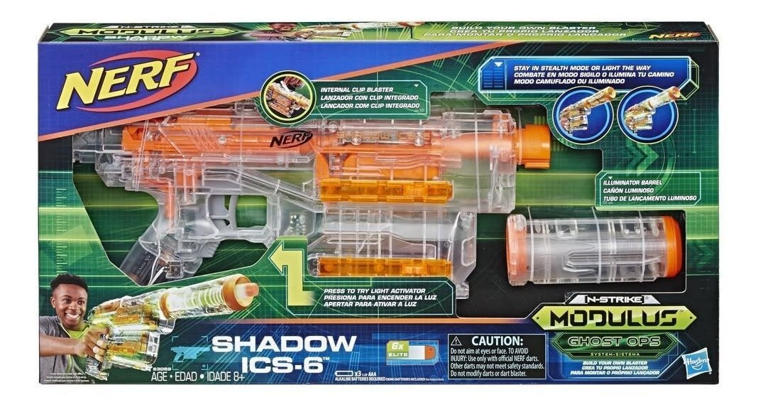 NERF MODULUS SHADOW ICS-6 HASBRO