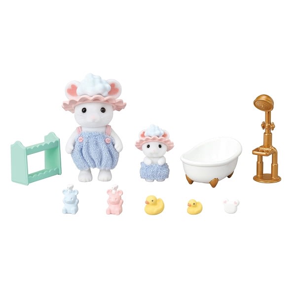 Bath Time Bubble Siblings SYLVANNIAN