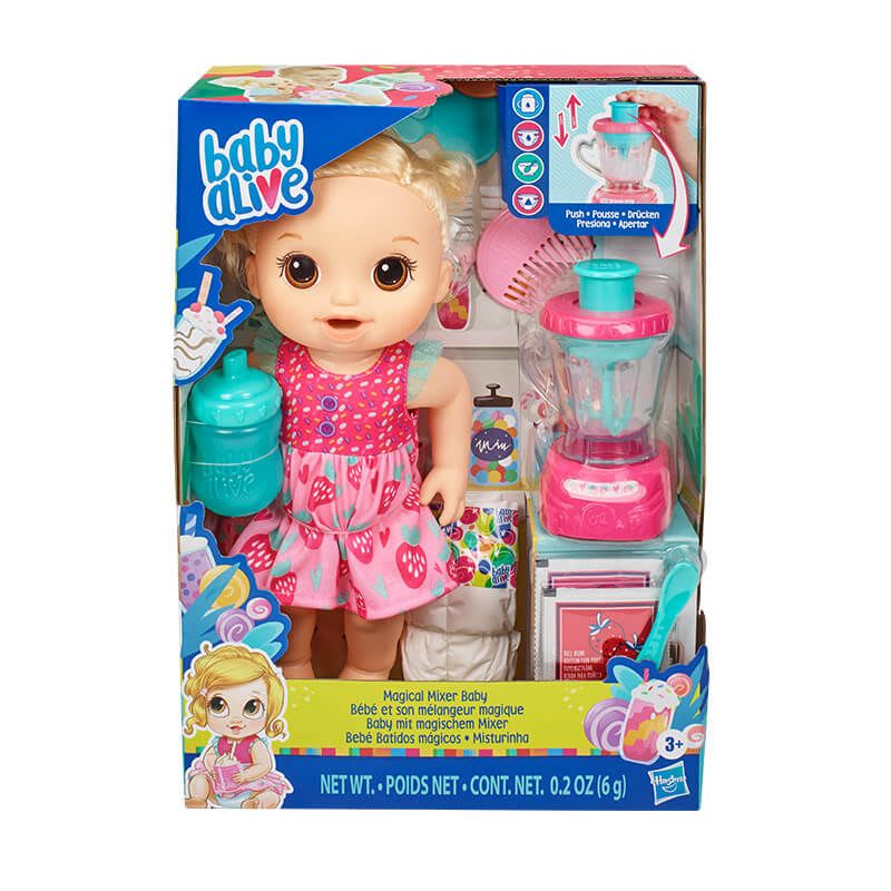 BABY ALIVE BEBÉ BATIDOS MÁGICOS HASBRO