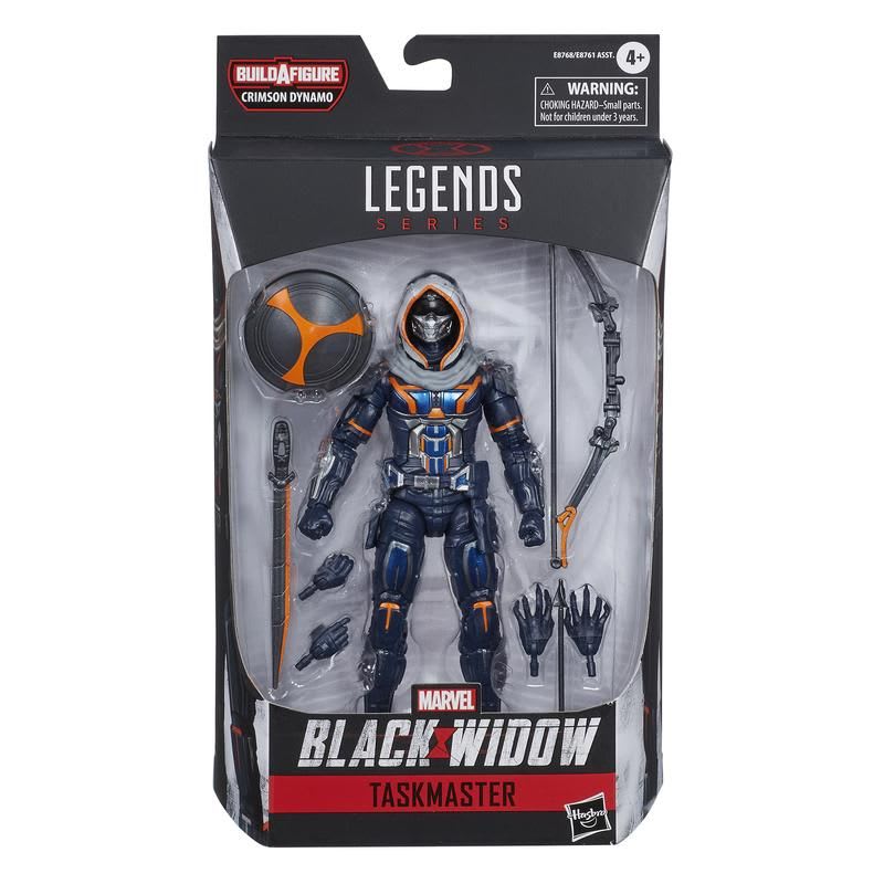 MARVEL LEGENDS BLACK WIDOW 6”- TASKMASTER HASBRO