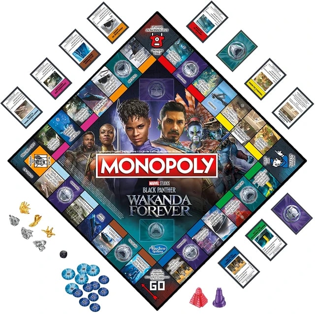 MONOPOLY BLACK PANTHER 2 HASBRO