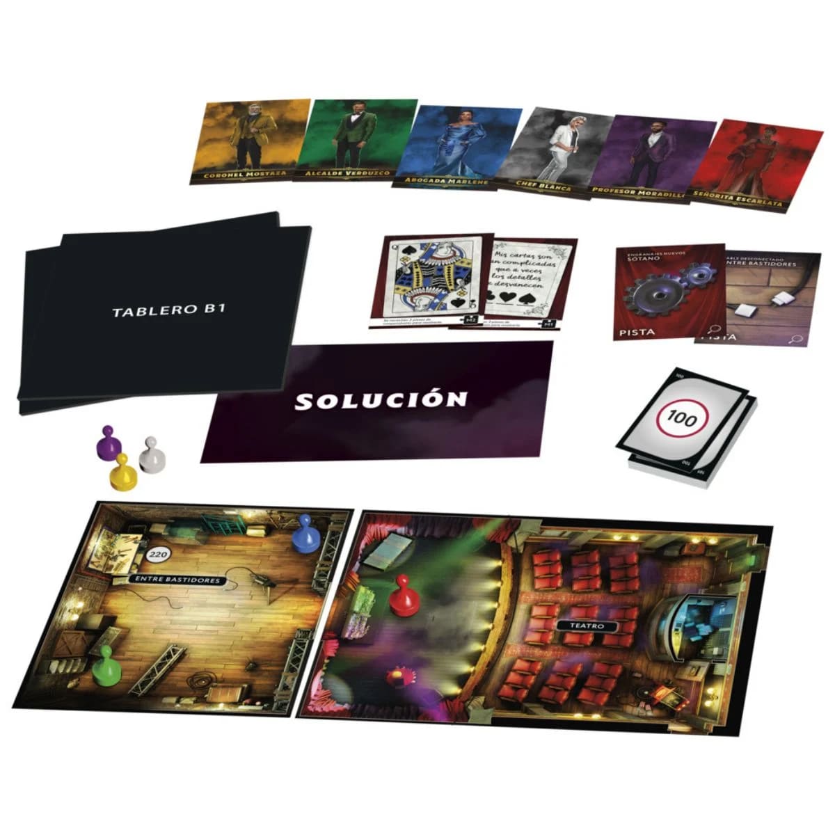 Juego De Mesa Clue Conspiración Hasbro Gaming