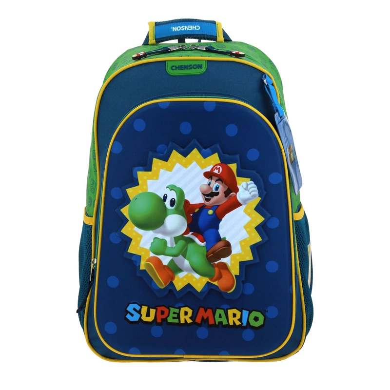 MOCHILA GRANDE SUPER MARIO YOSHI WISHTRADE