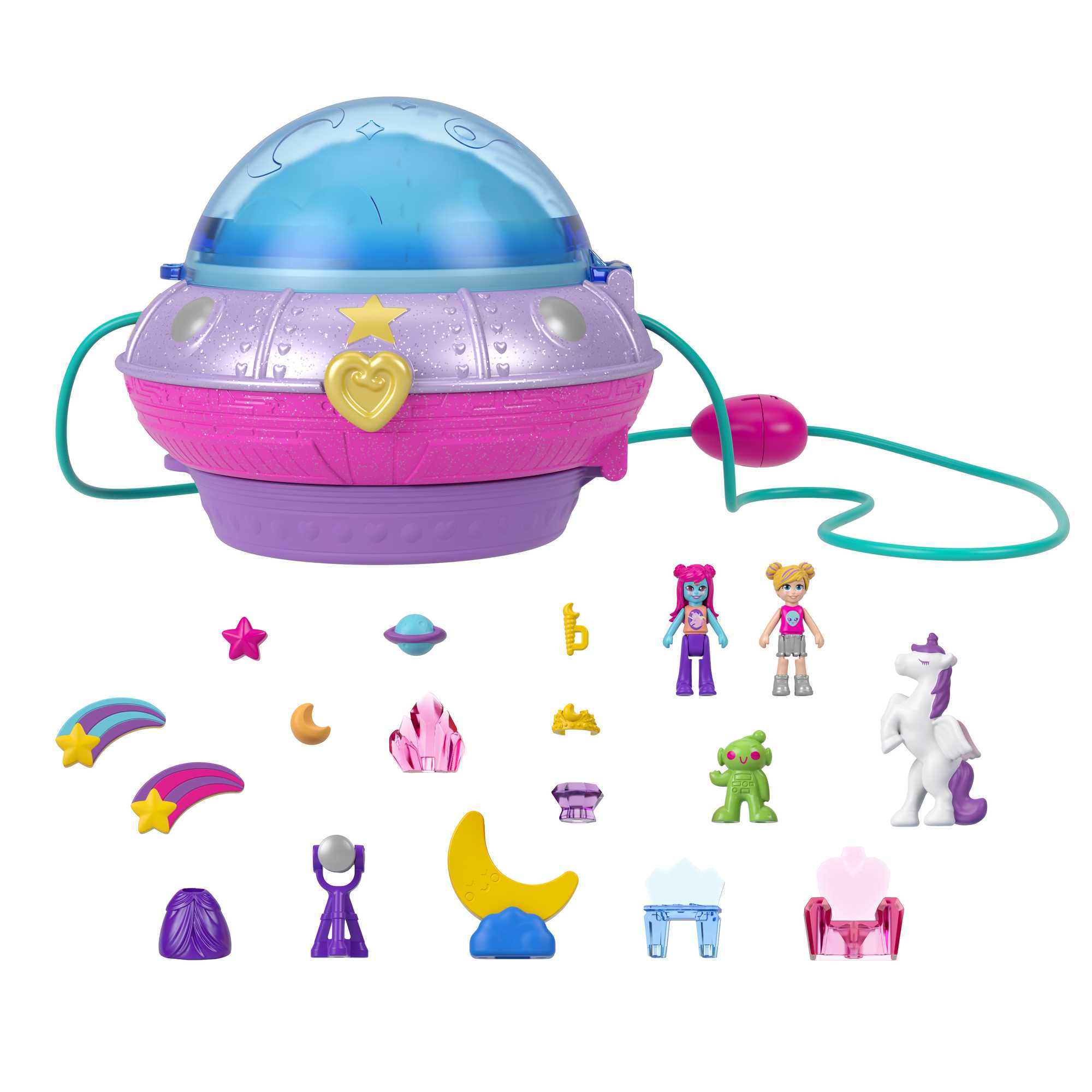 POLLY POCKET ESTUCHE DE ESPACIO MATTEL