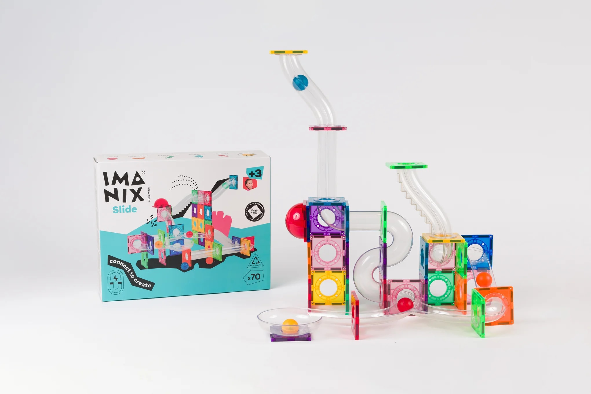 IMANIX SLIDE 70 PIECES BRAN TOYS