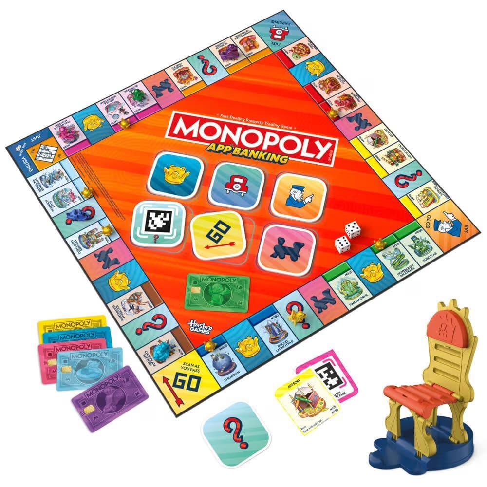 MONOPOLY APP BANKING HASBRO