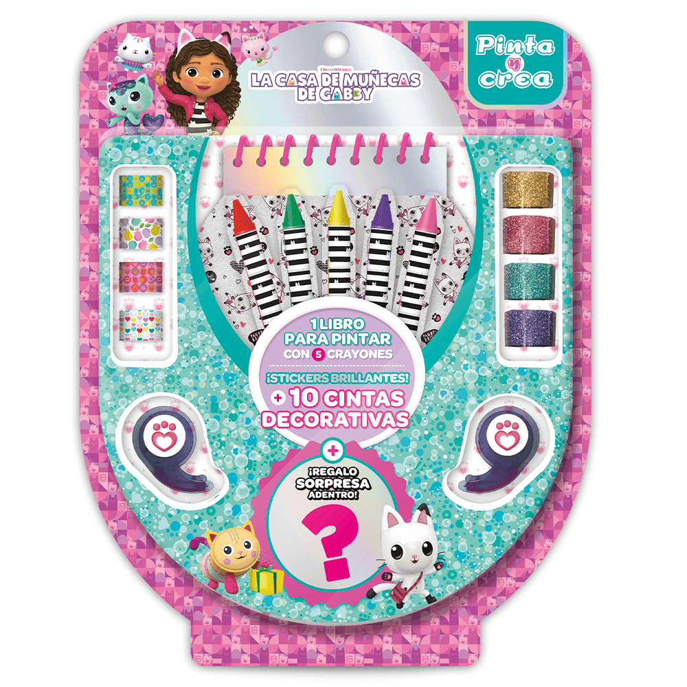 BLISTER WASHITAPE GABBY DOLL HOUSE THE GARAGE