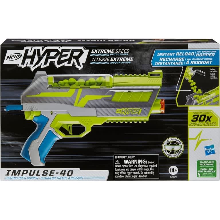 NERF HYPER IMPULSE-40 HASBRO