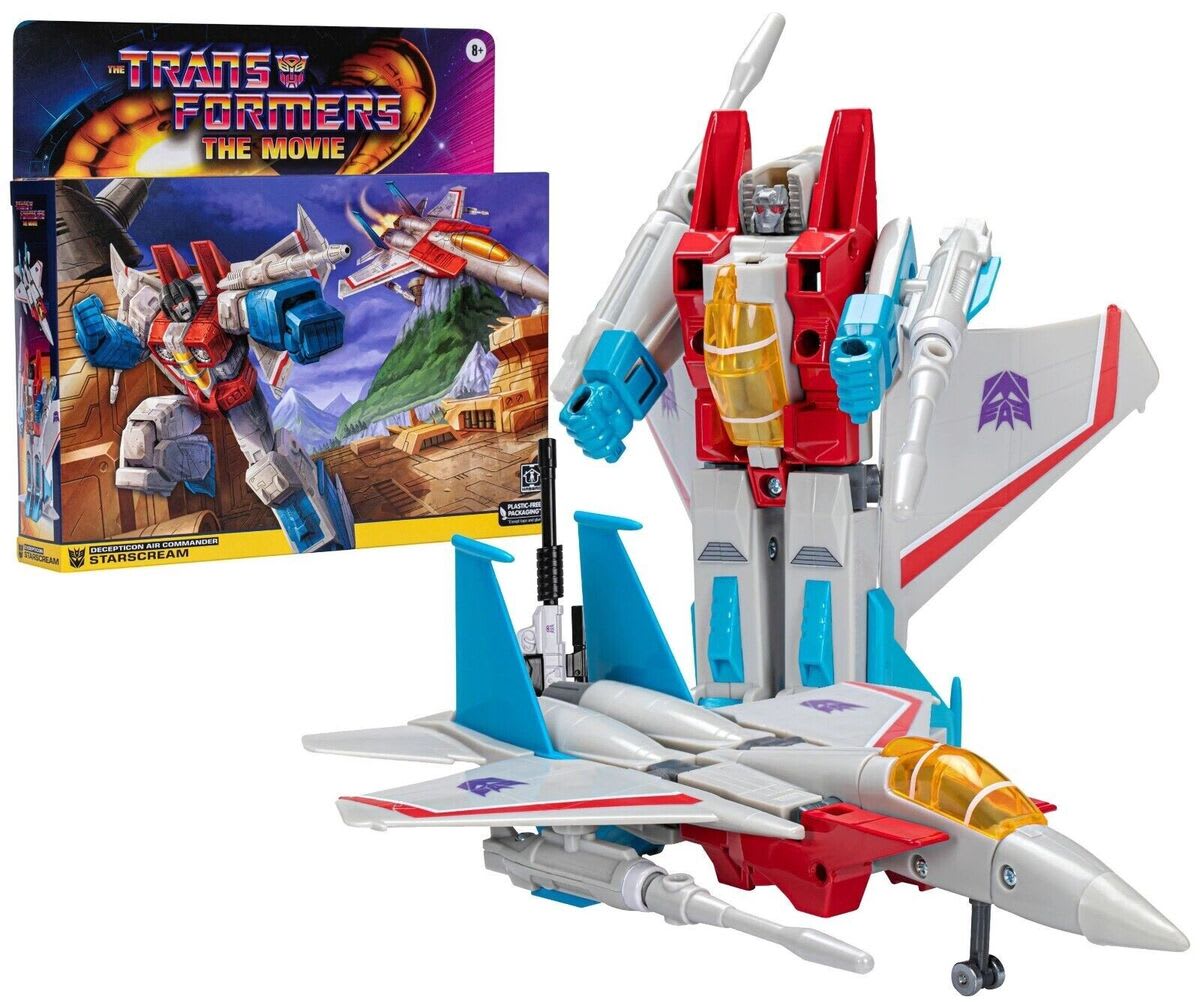 TRANSFORMERS THE MOVIE STARSCREAM HASBRO