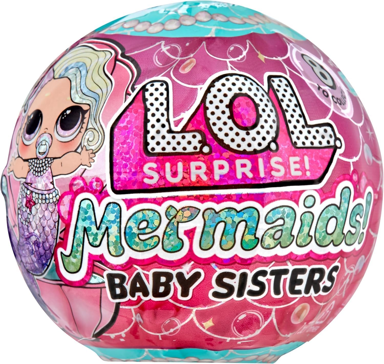 LOL SURPRISE MERMAIDS BABY SISTER PLAYFUN