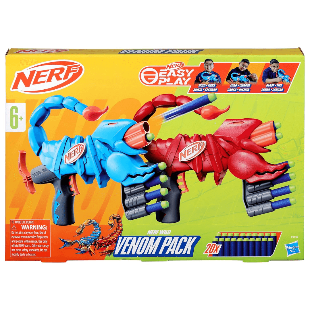 NERF WILD VENOM PACK NERF