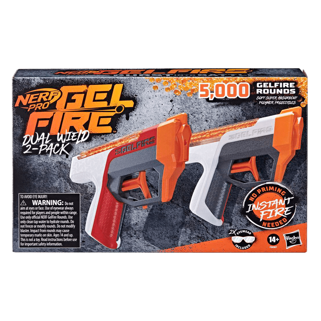 NERF PRO GELFIRE DUAL WIELD 2 PACK HASBRO