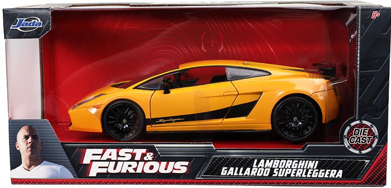 JADA TOYS FAST & FURIOUS | LAMBORGHINI GALLARDO SUPERLEGGERA | 1