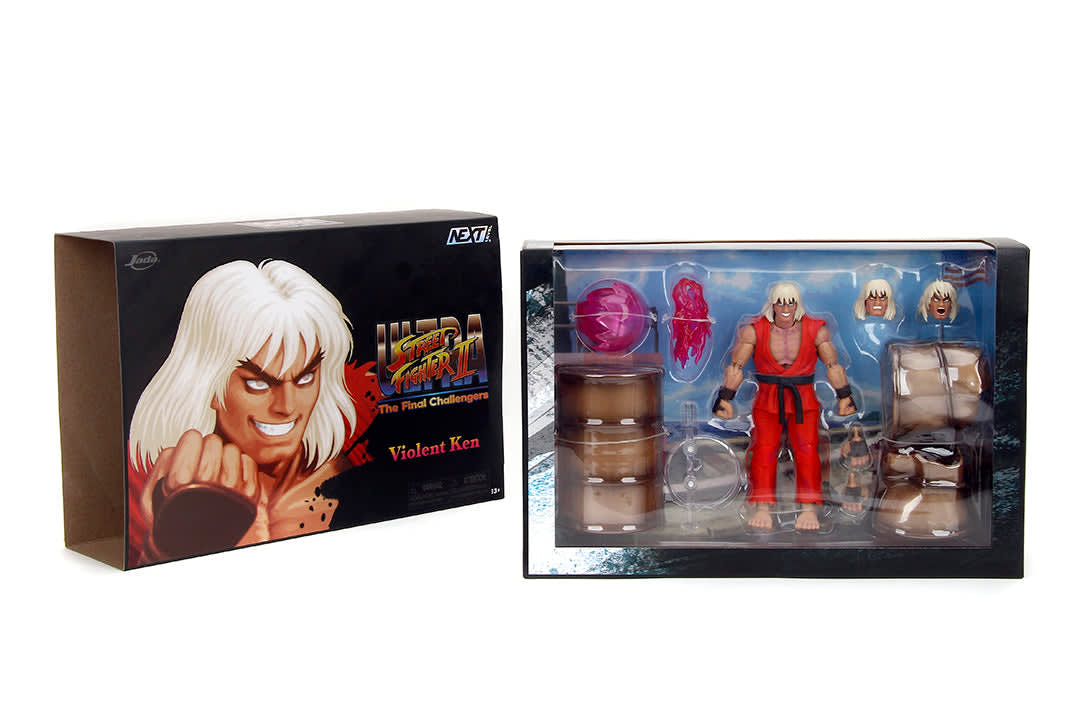 JADA TOYS ULTRA STREET FIGHTER II | VIOLENT KEN | Juguetería