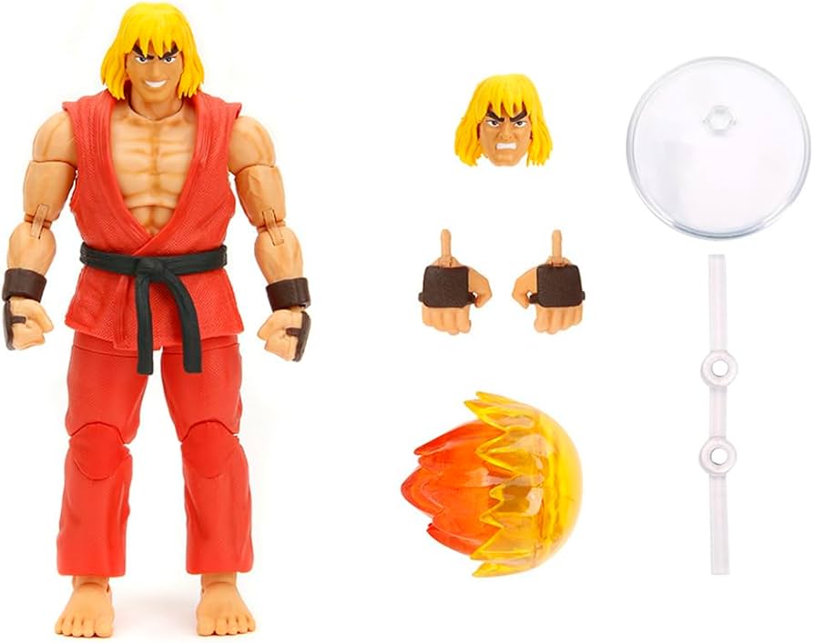 JADA TOYS ULTRA STREET FIGHTER II | KEN | 6” | Juguetería Little