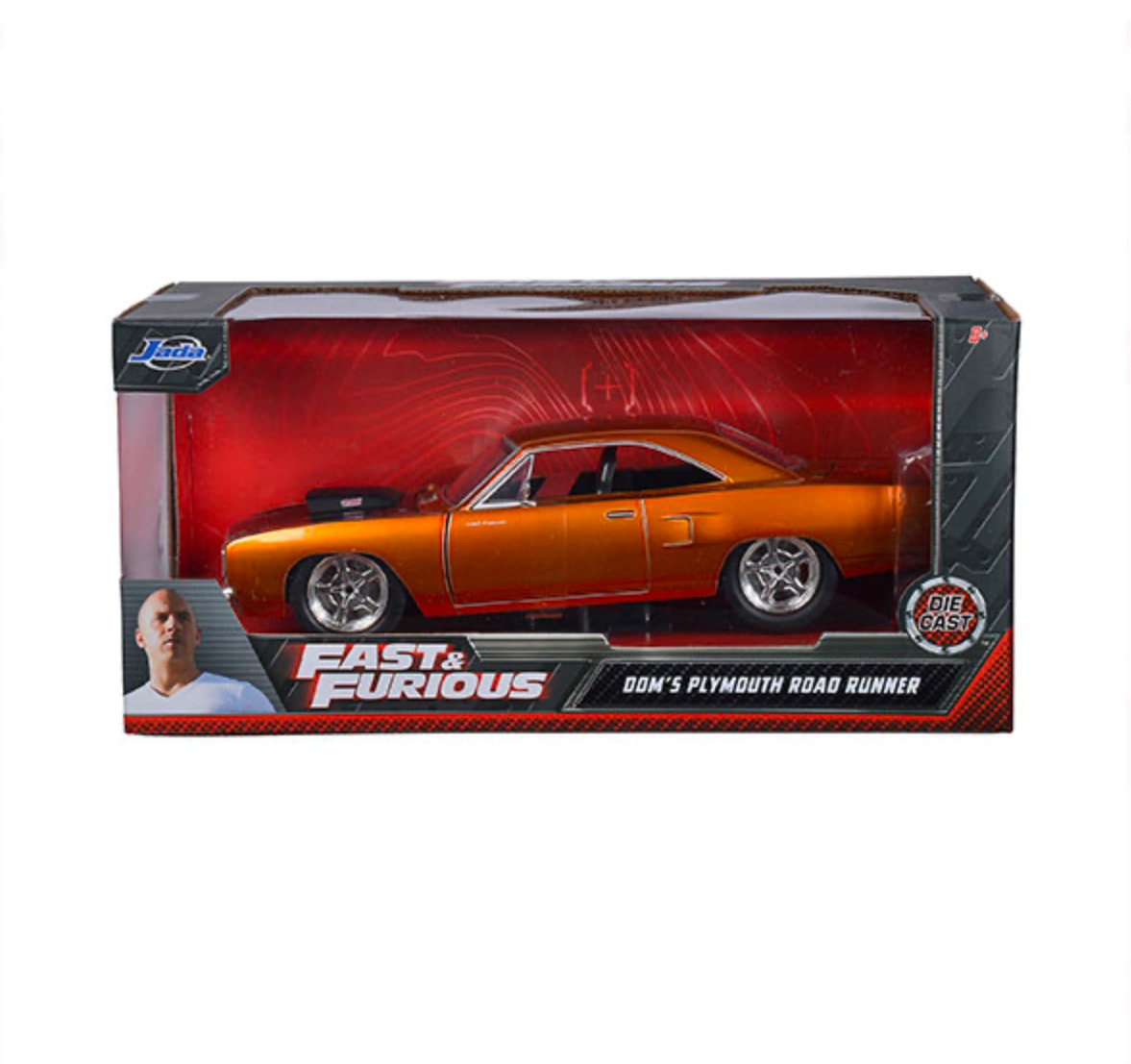 JADA TOYS FAST AND FURIOUS | DOM'S PLYMOUTH ROAD RUNNER | 1:24