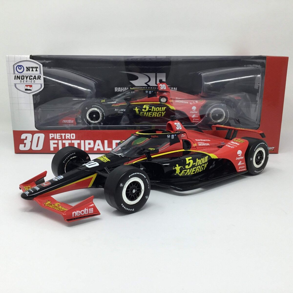 1:18 Pierdro Fittipaldi 2024 IndyCar Series Modelo Diecast Modelo Race Car 30 GREENLIGHT