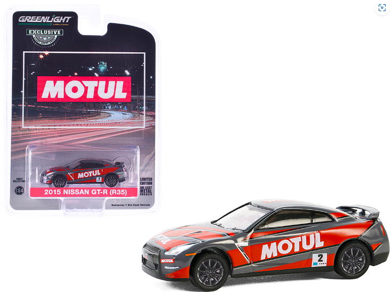 1:64 2015 Nissan GT-R (R35) - MOTUL (Hobby Exclusive) | Juguetería
