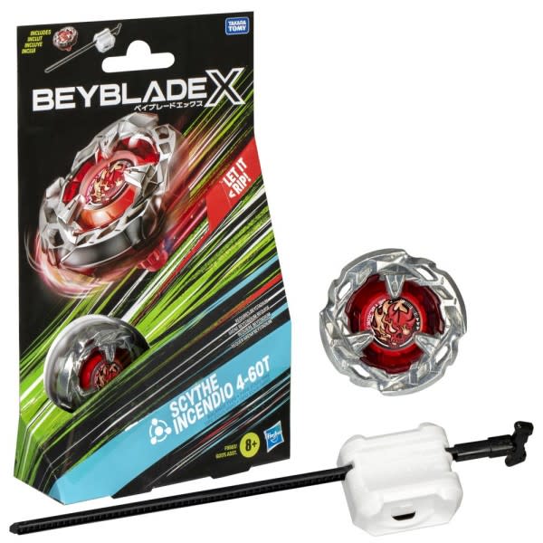 BEYBLADE X - SCYTHE INCENDIO 4-60T HASBRO