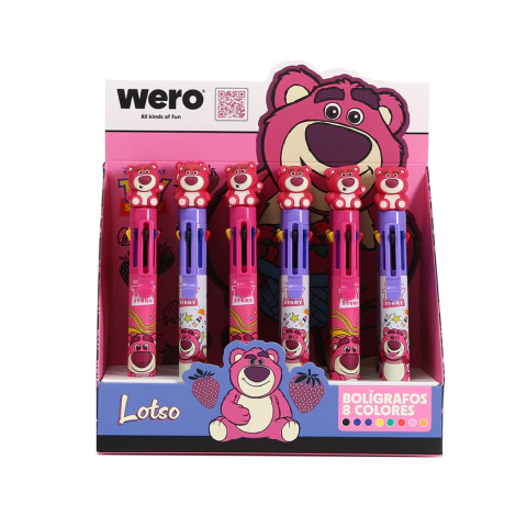 BOLIGRAFOS MULTICOLOR LOTSO THE GARAGE