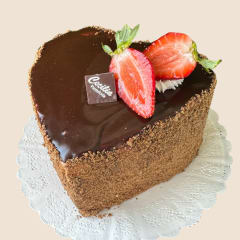 Torta Corazon ChocoManjar