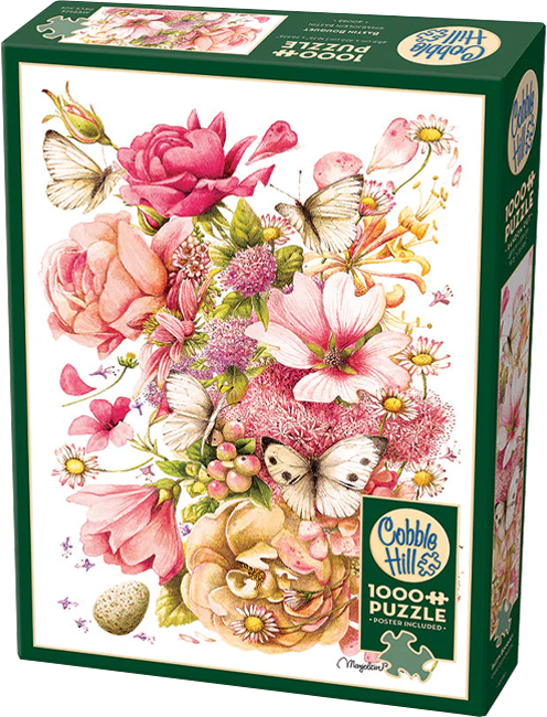 Cobble Hill Puzzle 1000 Pezzi - 'Banchetto Nel Cortile' Con Poster Incluso, 67.6x49 Cm