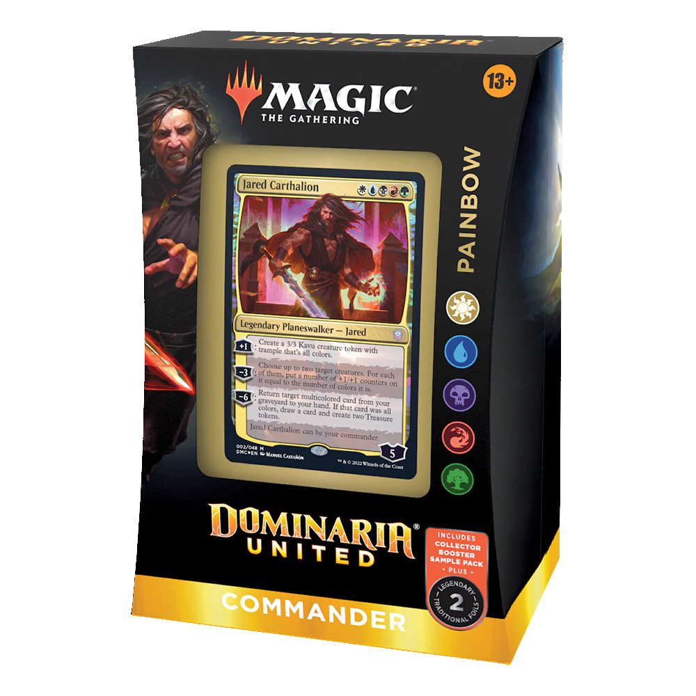 Commander Deck MTG Dominaria United Inglés (Painbow) Top 8 Game Center