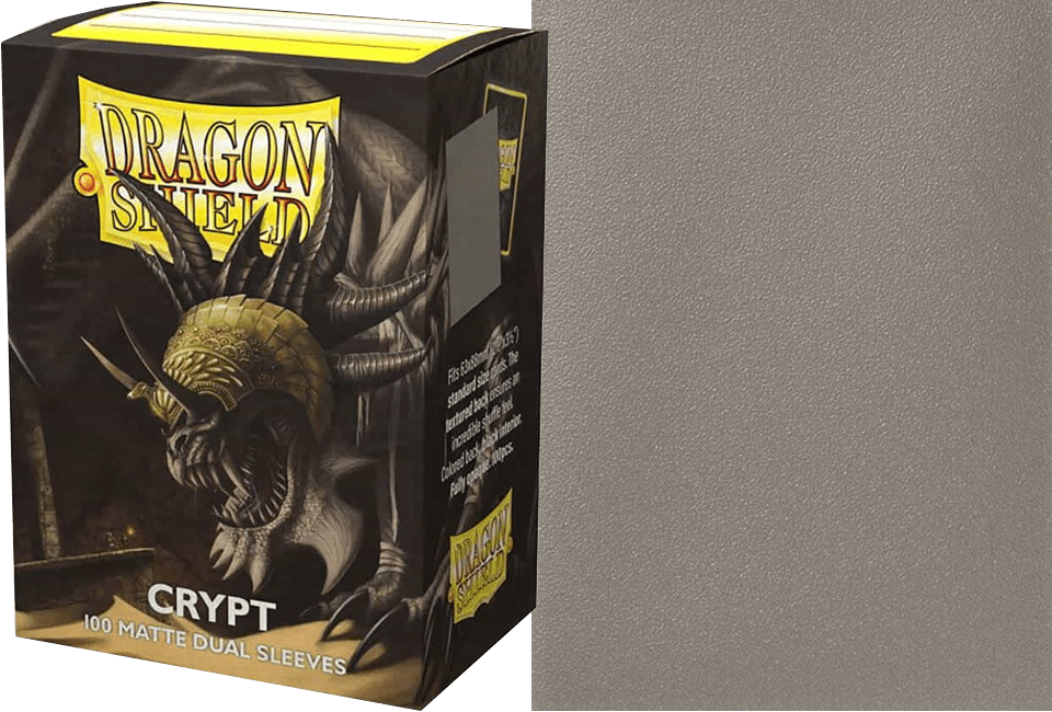 Protectores Dragon Shield Standard Dual Matte: Crypt | Top 8 Game Center