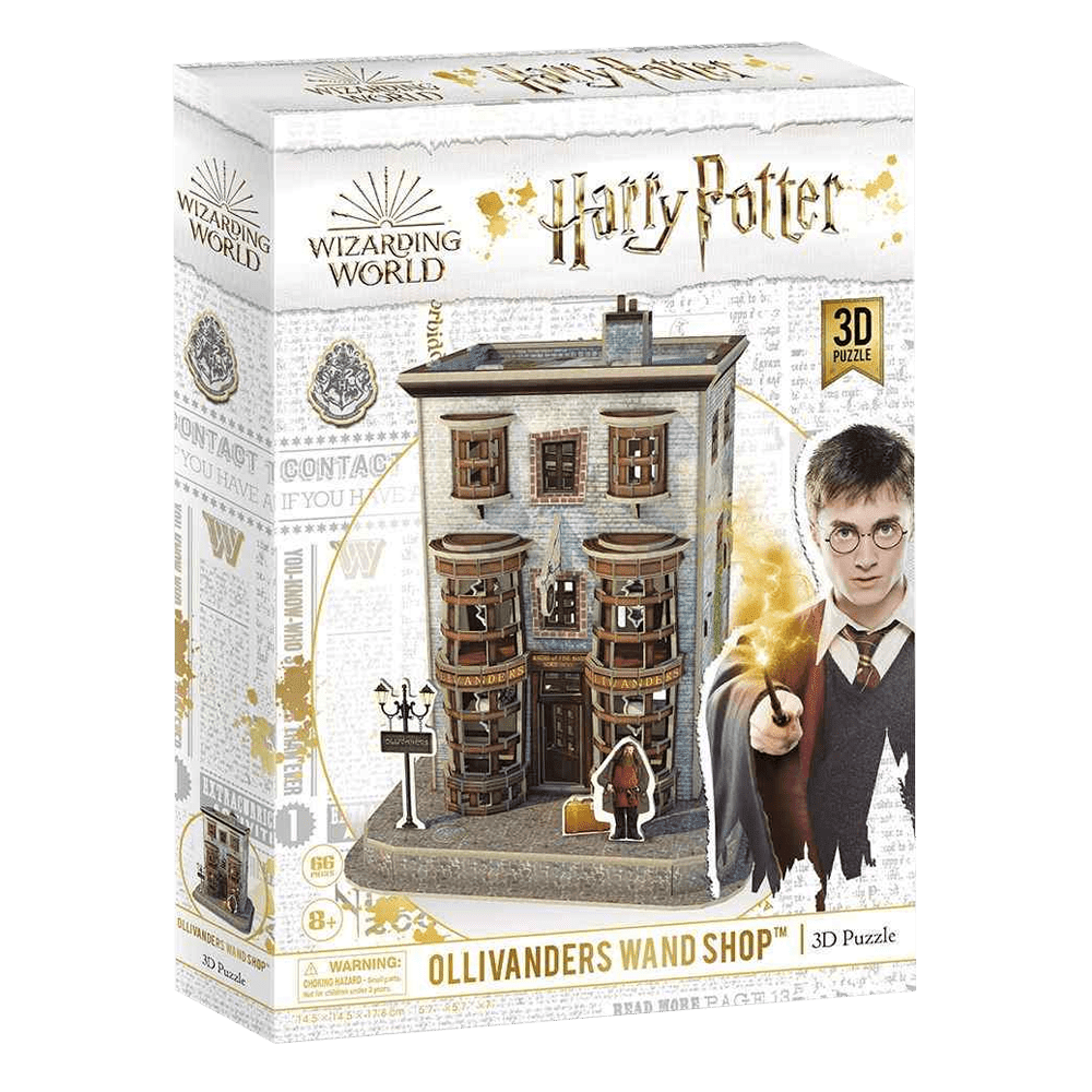 Puzzle 3D Harry Potter Wizarding World Ollivanders Wand Shop Top 8